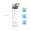 Smash Smash Water Bottle with Water Timings 700ml Grey 3