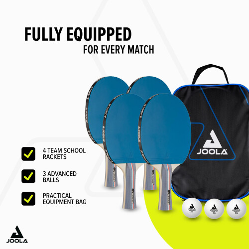 JOOLA Table Tennis/Ping Pong Sets,Team School FR 1