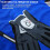 FINGER TEN Golf Gloves Men Rain Grip 2 Pack (Grey, S, Right) 4
