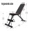 Panana Adjustable Weight Bench, Foldable Gym Bench for Home Workouts 4