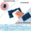 Lyreh 4pcs Reusable Lunch Box Ice Packs (Blue) 3