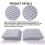 32 Pcs Acoustic Panels,Sound Insulation Board,Wall Sound Insulation Board,for Acoustic Treatment,Wall Decor,Studio,Etc 4