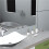 8 Pcs Plastic Bathroom Accessory Set,Bath Toilet Brush Accessories Set with Toothbrush Holder,Toothbrush Cup(White) 3