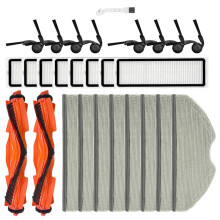 Compatible avec les Accessoires pour Aspirateur Robot pour S40 / OV81 : Brosse Latérale Principale, Filtre HEPA, Pièces de Rechange (27 Pièces)