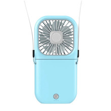 F20 Hanging Neck Fans Portable Folding USB Mute Power Bank Portable Handheld Desktop Multi ReCharge