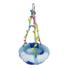 Nid D'Oiseau Nid de Perroquet Chaud Nid de Berceau Nid Spécial Balançoire Lit Suspendu Nid de Couchage en Peluche Petit Nid D'Oiseau D