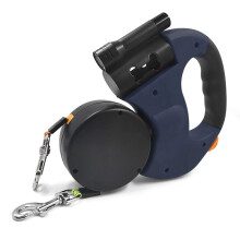 Laisse Rétractable pour Chien avec Corde en Nylon Durable pour Promenade en Extérieur, Idéale pour Yorkshire et Chiots