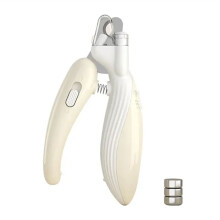 Coupe-Ongles pour Animaux Compagnie avec Lumière LED, Ciseaux Toilettage pour Griffes D'Animaux Compagnie, Coupe-Ongles pour Chiens et Chats, Petits