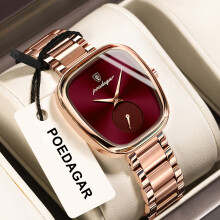 (EU-783 rose gold burgundy steel belt style (EU standard)) Luxury Women Watch New Waterproof Casual Quartz Wristwatch