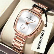 (P783 rose gold white steel belt model) Premium Luxury Women Watch New Waterproof Casual Quartz Wristwatch