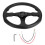 14in Universal Racing Wheel Deep Dish Black 3
