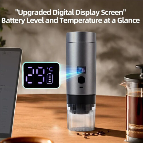 Portable Espresso Maker Heated Coffee Maker Rechargeable Espresso Maker Suitable for Travel 1