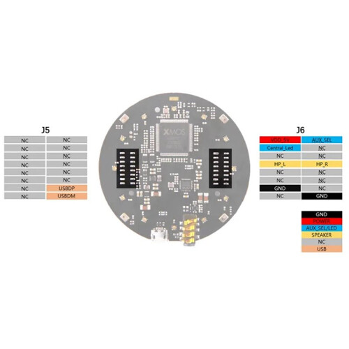 ReSpeaker Mic Array V3.0 Board XVF3000 4-Mic Array Without XIAO ESP32-S3 Without Case for Clear Voice Even in Noise 2