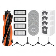 For Cecotec Conga X70 Replacement Parts Accessories Main Side Brush HEPA Filter Mop Pad Dust Bag