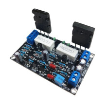 2pcs 100W 2SC5200+2SA1943 HIFI Mono Channel Audio Amplifier Board Dual DC35V Speaker Output for Theater DIY Projects