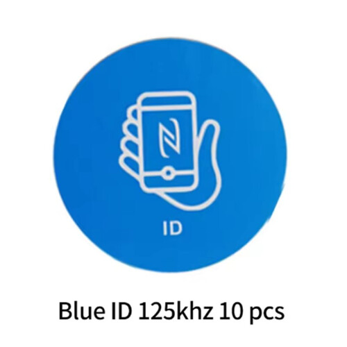 10pcs125Khz TK4100 Access Control Card Stickers  RFID Key Tags Token Pastable ID Access Control Phone Sticker 2