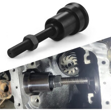 Front Axle Tube Seal Pair & Inner Axle Side Seal Installation Tool for Dana 30/44 for JK JKU YJ TJ Black