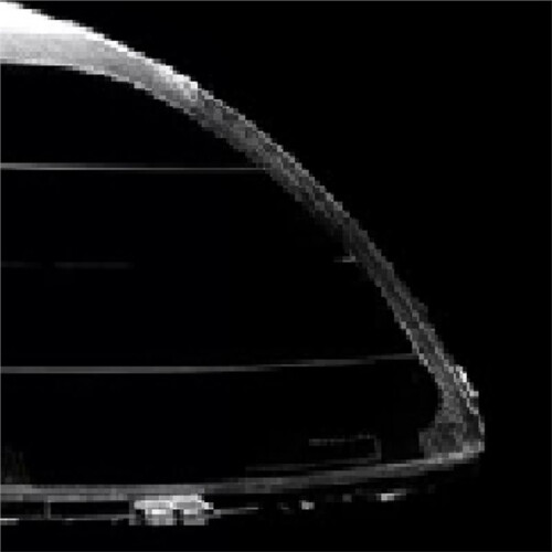 Scheinwerferglas für  Yaris 1999-2002, Frontscheinwerferabdeckung Rechts