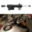 Black Motorcycle Steering Damper 256mm 7