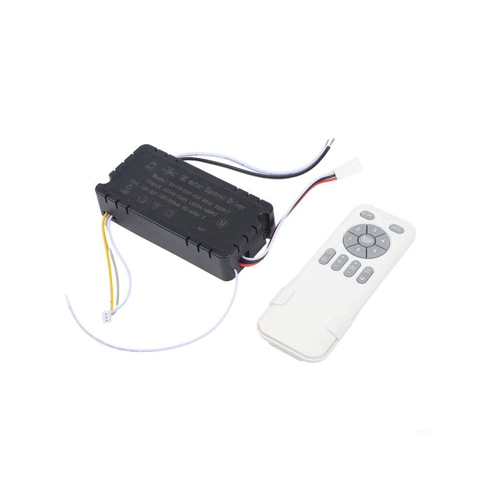 Ceiling Fan Remote Control Receiver With Stepless Dimming And Quiet Motor Driver For Led Lighting 6032710808748