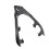 Black Matte Rear Luggage Rack for Xmax Scooters 2