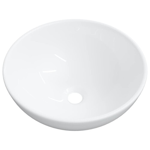 VidaXL vidaXL Wash Basin White 28x28x10 cm Ceramic 1