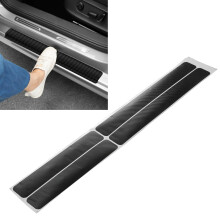 3D Carbon Fibre Door Sill Protectors