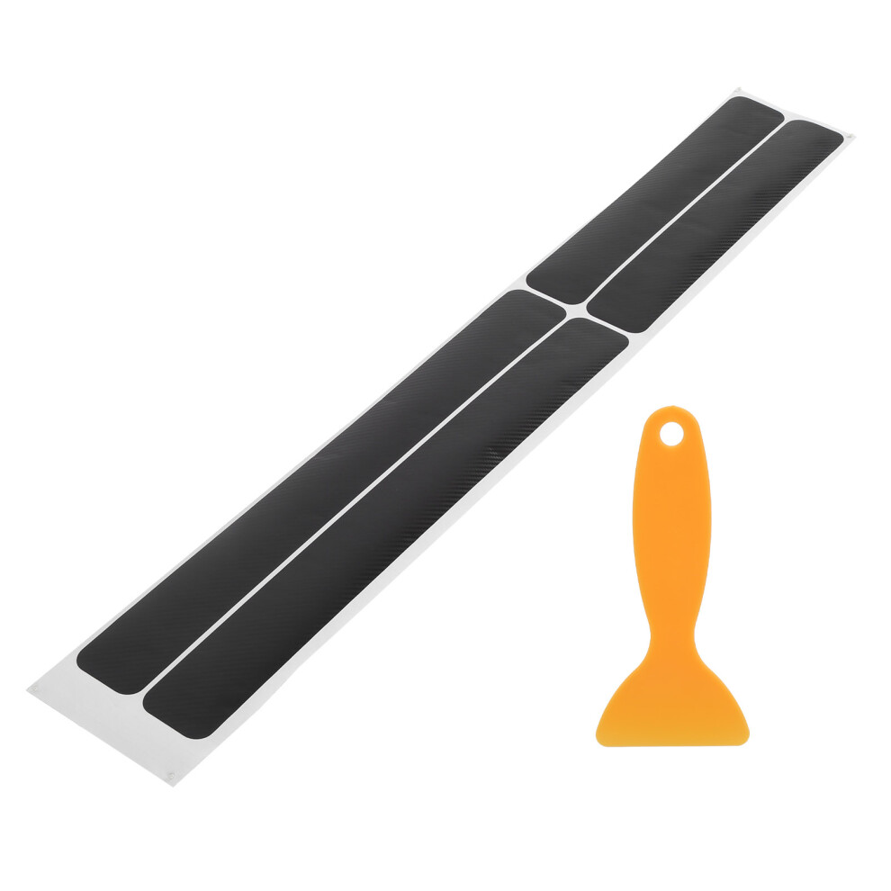 4Pcs Carbon Fibre Door Sill Guards 7293282117785