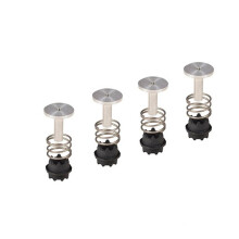 4-Delige Reparatieset voor Luchtveringcompressorpompbeugels, Steunveren 4M0616005E voor Q7 4M A8D5 voor voor