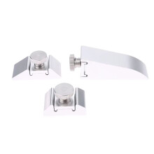 3-Teiliges Schleifpapiergestell Aus Aluminiumlegierung, Schleifklammer, Inneneckenhobel, Polieren, Handschleifpapier, Lederkantenschleifer