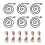 30X Air Pineapple Hook Hanging Flower Stand Pots Display Hanger Holder Iron 2