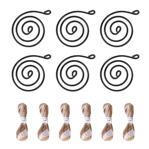 30X Air Pineapple Hook Hanging Flower Stand Pots Display Hanger Holder Iron 1