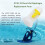 2X Pool Cleaner Diaphragm X73010 Pool Accessory Diaphragm Replacement Easy to Install Diaphragm 7