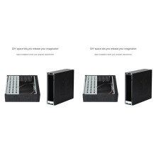 2X M06 Boîtier de Bureau Châssis PC -ITX Boîtier de Commande Industriel Polyvalent et Efficace avec Pied Télescopique