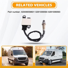 Feinstaubsensor A0009059601 0281006593/4 für C W205 W253 W906 W907 Sprinter 15003-T 3,5-T 4,6-T 5-T
