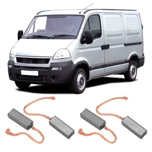 4x Bosch Alternator Brush Set PX602 PX60