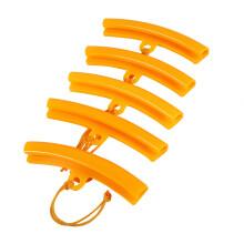 Set of 5 Orange Rim Protectors, Tyre Tool