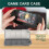 Black 8 In 1 Game Card Memory Card Case For  PS Vita 7