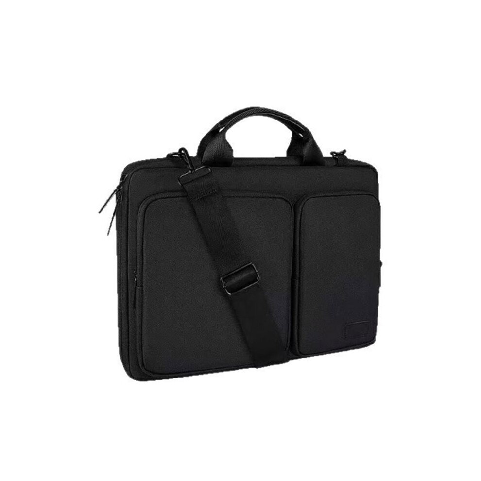 Photos - Travel Bags Laptop Bag Handbag 13.3 Inch for Notebook Shoulder Sleeve Protective Computer Case Black