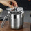 Egg Separator, Stainless Steel Yolk White Separator Tool With Cover, Yolk Separator Separates Multiple Eggs 5