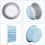 100Pcs 5Oz 125Ml Disposable Cake Baking Cups Muffin Liners Cups with Lids Aluminum Foil Cupcake Baking Cups- 7
