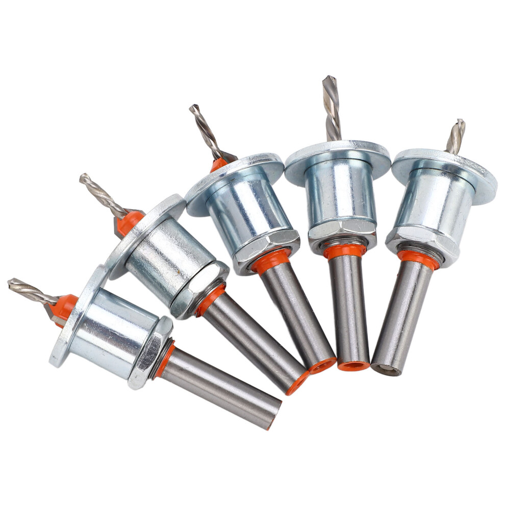 Countersink Drill Bit 5pc Alloy Steel