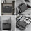 Fireproof File Organizer with Lock, Hard-Shell Case Fireproof Document Box with 13 Accordion File Folder, for Important 5