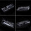 Clear Headlight Lenses for BMW E46 4D 12