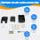 For  BL1830 10Core Battery Storage Box Case with 18V Battery Protection Board Single-Cell Protection Detection 2