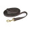 (One Size, Black/Grey) Hy Soft Webbing Lead Rein Without Chain 1