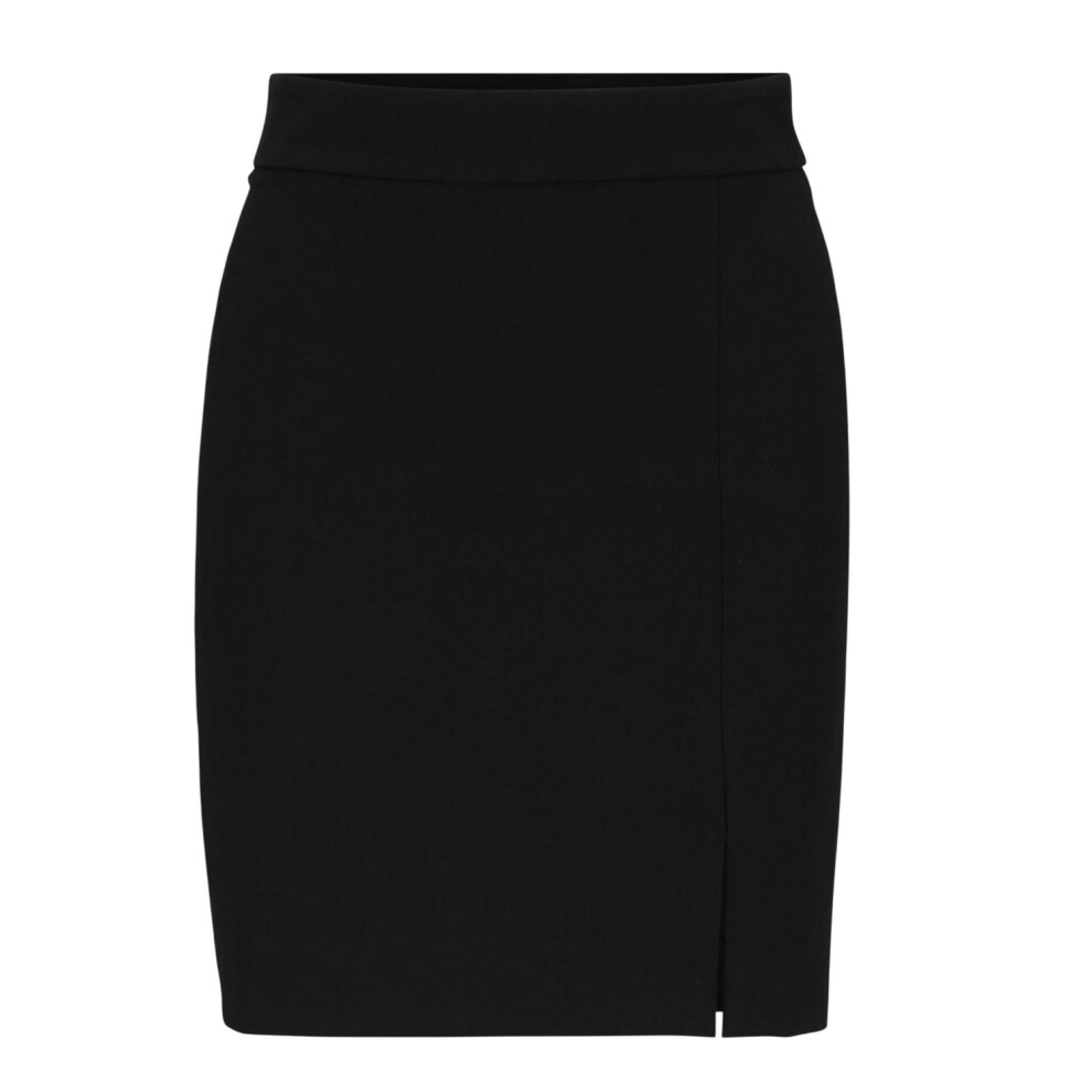 Hugo Boss (16 Uk, ) Womens/Ladies Rovani Plain Mini Skirt Black
