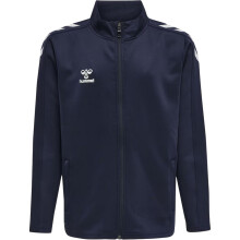 Hummel Mens Zip Neck Athletic Track Jacket