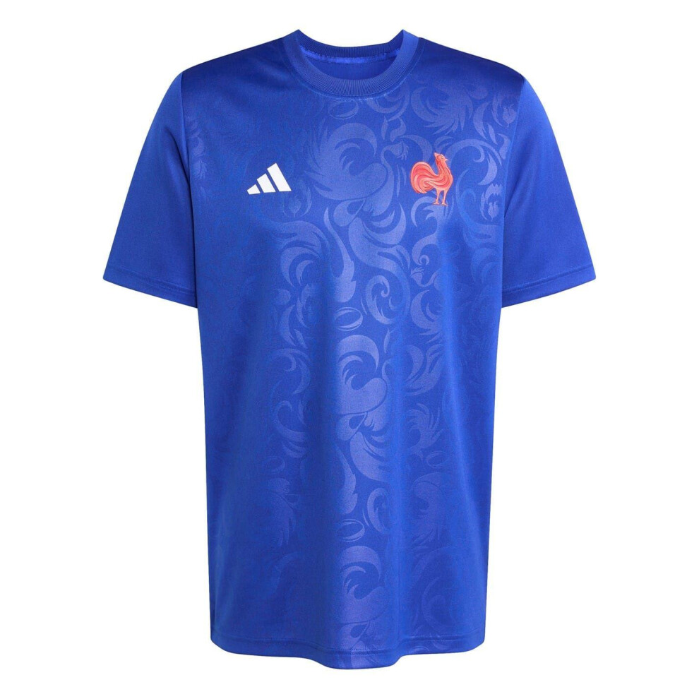 Adidas (Xl, Team Royal Blue) Unisex Adult 2025 France Ffr T-Shirt