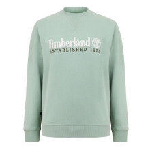 (S, Green Bay) Timberland Womens/Ladies Embroidered Logo Crew Neck Sweatshirt